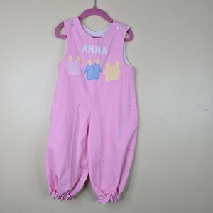 Vintage Kelly's kids applique Anna jumper size 2